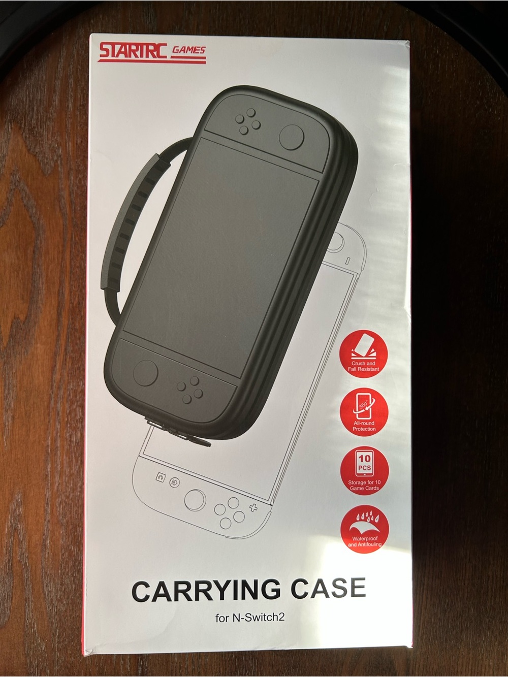 Black Carrying Case for N-Switch2